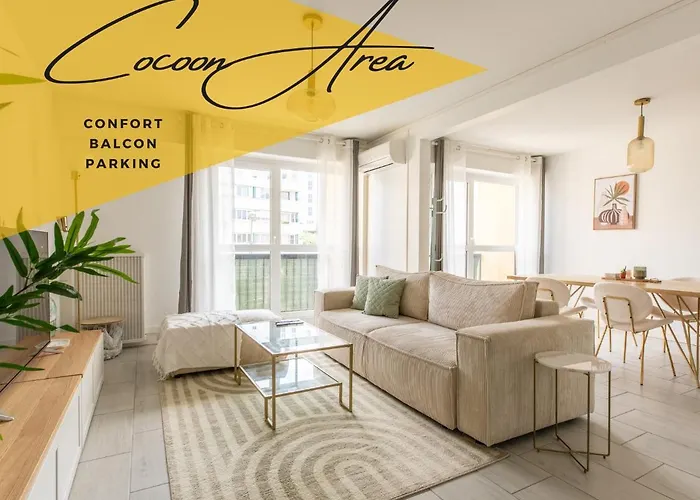 Appartement *cocoon Area* Confort & Parking